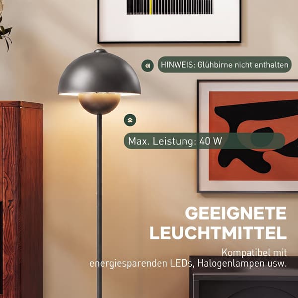 Gulvlampe Ø30x155 cm grå , Star