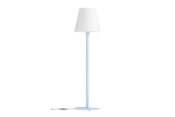 Gulvlampe, Moris, 50x187 cm, Lyseblå