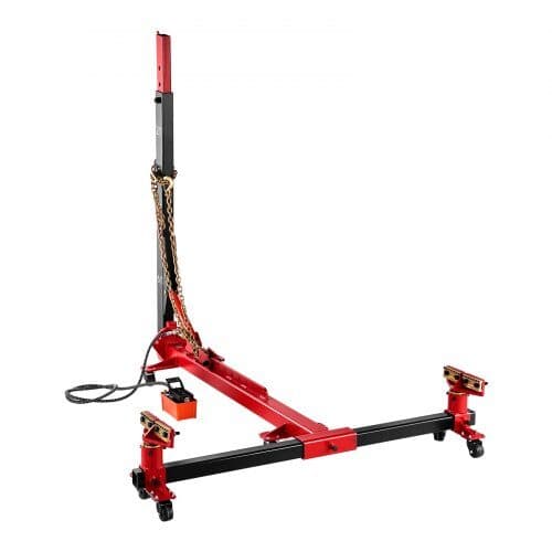 Auton korirungon oikaisulaite, 250x190x225 cm, hydraulinen, korjauslaite
