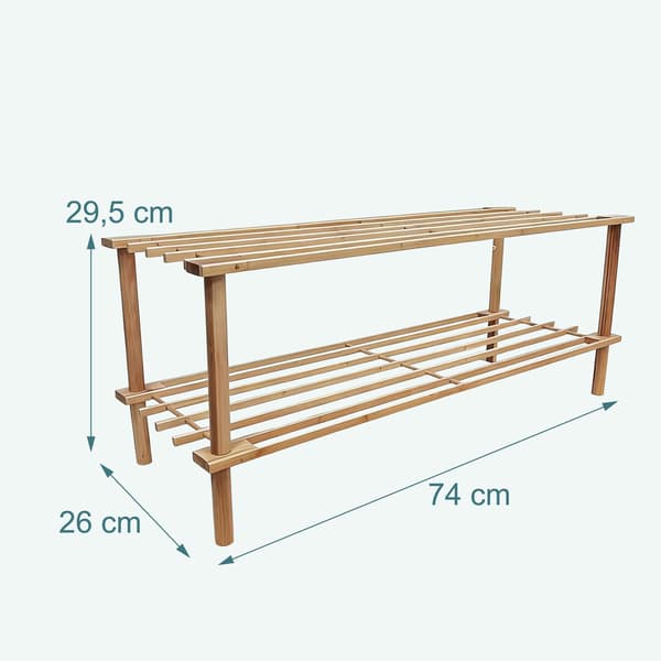 Kenkähylly, bambu tilaa säästävä, Kodustaar
