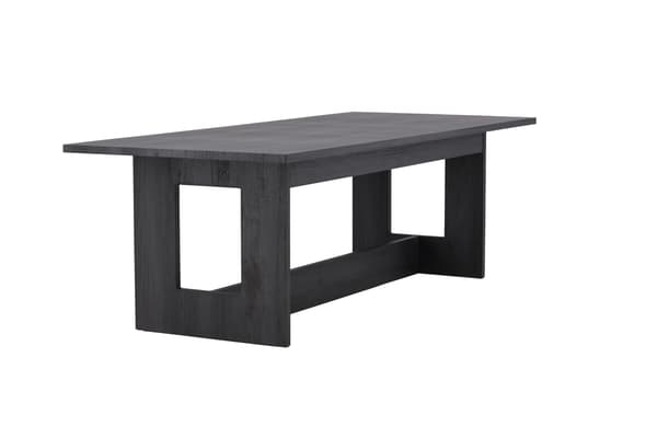 Spisebord, Milly, 100x235 cm, Sort, MDF