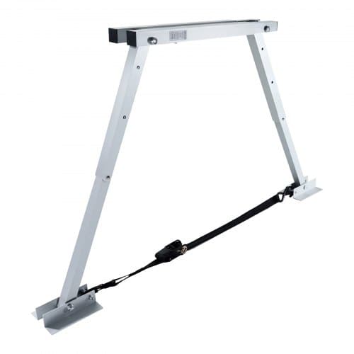 Husvagnsstabilisator, 137,5x111x71,1 cm, Silver, Fällbar