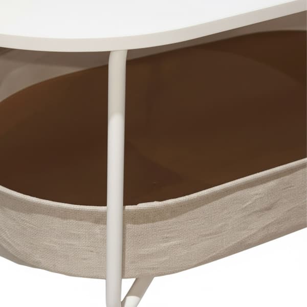 Soffbord, Ovalt, Beige, Kodustaar
