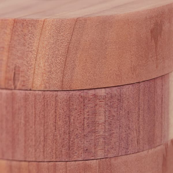 Mottförebyggande ringar 1x4 cm brunt trä, Kodustaar