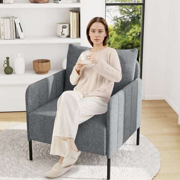 Enkelt sæde sofa, 73x79x79 cm, Grå , Star