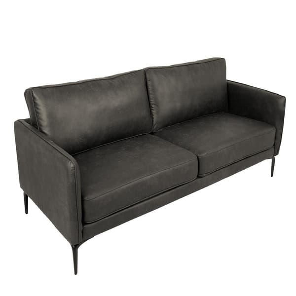 Soffa SOFIA 2-sits 175x83x82 cm mörk oliv