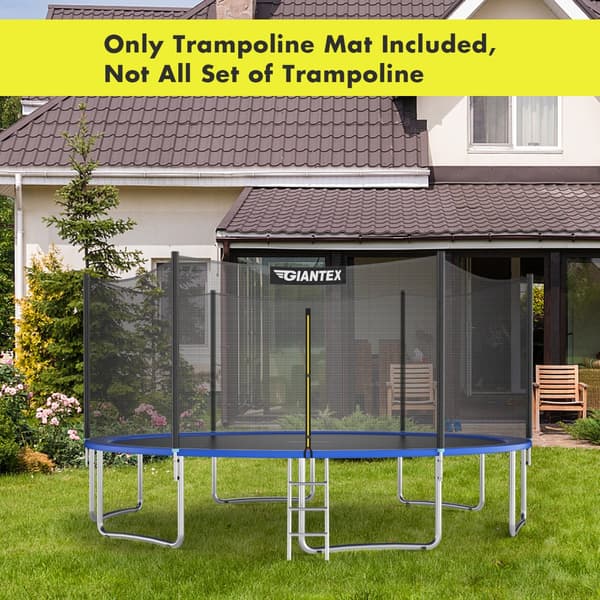 Erstatningsmåtte til trampolin Ø366 cm sort