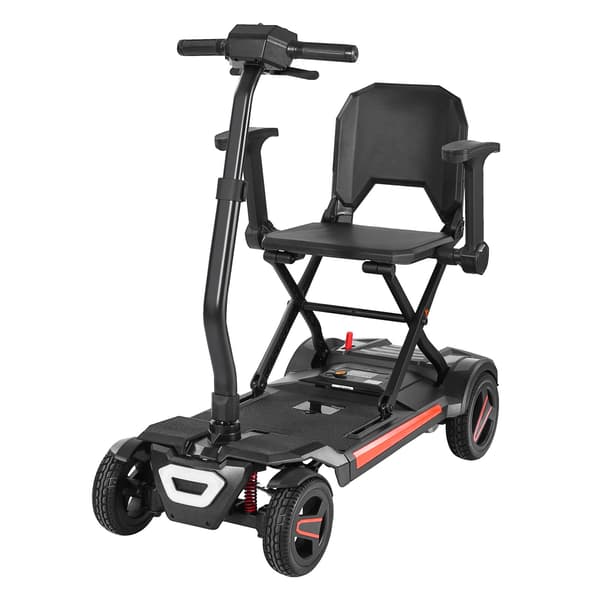 Elektrisk Mobilitetsscooter, 97x57x81 cm, Sort, Sammenklappelig