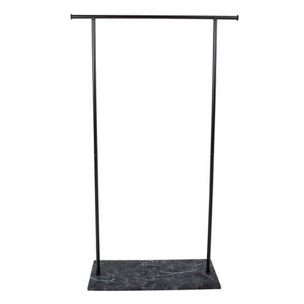 Tøjstativ FRANY 96x30x162 cm sort stål