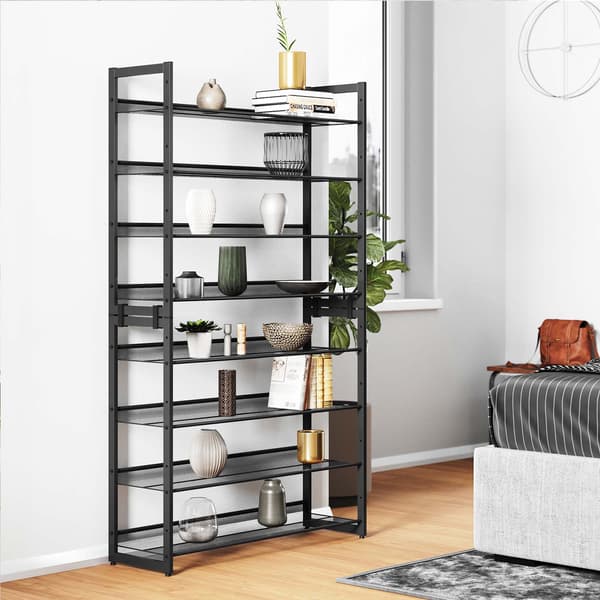 Skoreol, 92.3x30.5x163.4 cm, Sort