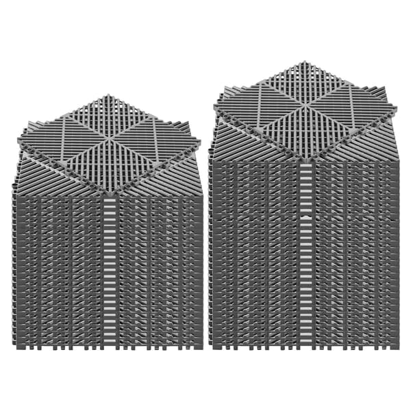 Valumatto 31x31 cm Harmaa PP-materiaali