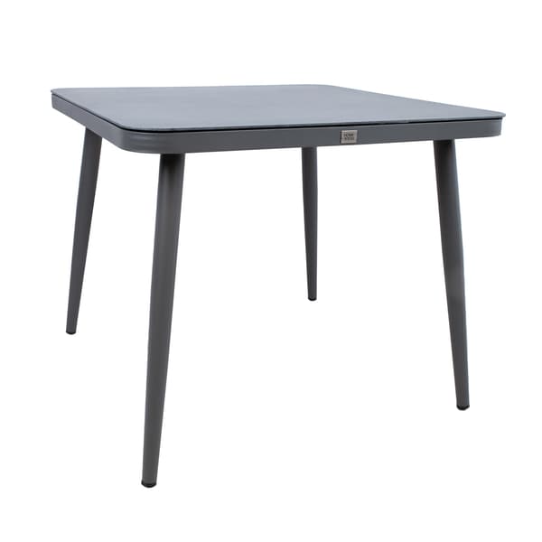 Havemøbelsæt Andros 90x90x75 cm Grå