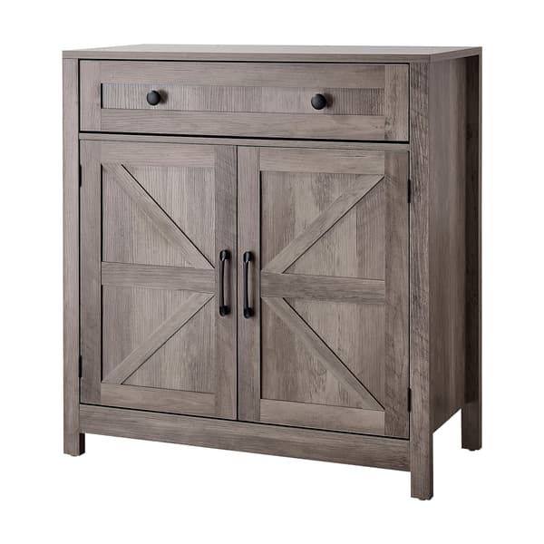 Kaffebar Skab 75x37,5x80 cm grå opbevaring