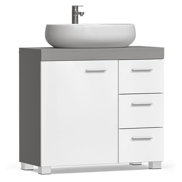 Peilikaappi 70x30x63,8 cm Harmaa MDF