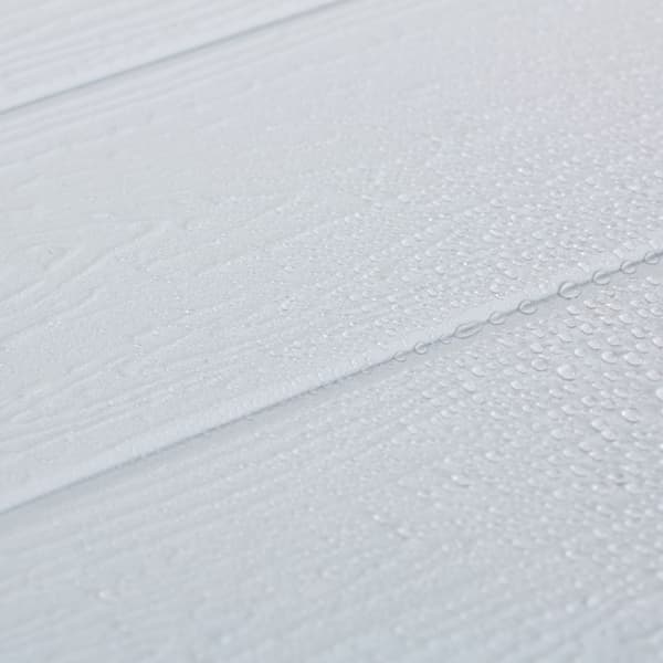 Trädgårdsbord 74x80 cm Vit Plast Stål, Kodustaar
