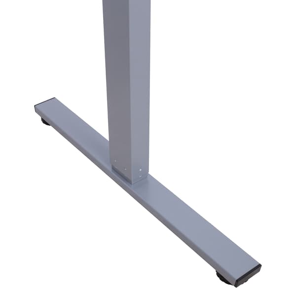 Bordben ERGO FIT 90,9x145,8 cm Silvergrå