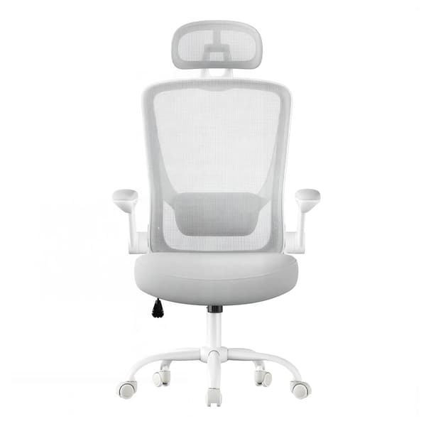 Kontorsstol, 64x64x115 cm, Grå, ergonomisk