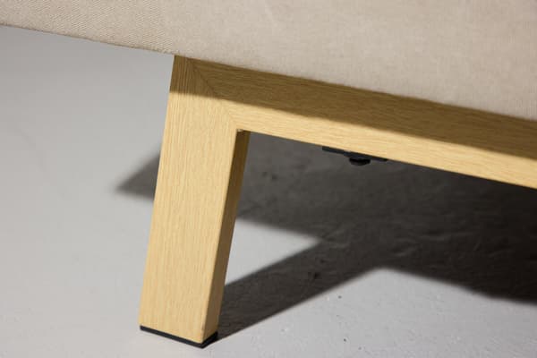 Sofa Seng Bodil Beige Linned Stålramme