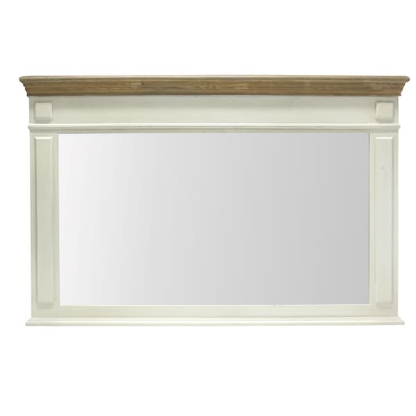Peili 107x4,5x70 cm Valkoinen