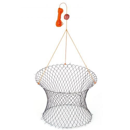 Krabbefælder 2 stk 60 cm top/50 cm bund/43 cm dybde sort