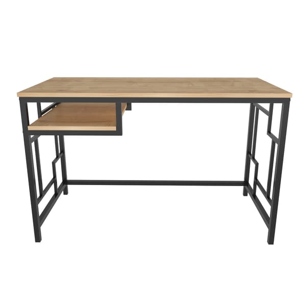 Skrivebord Kennesaw, 120x60 cm, sort