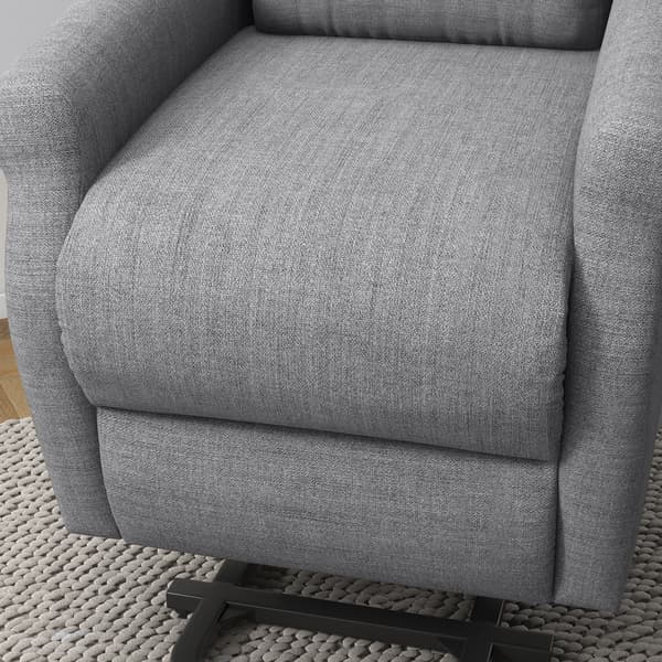 Lænestol 72,5x94x109 cm Grå, løftefunktion