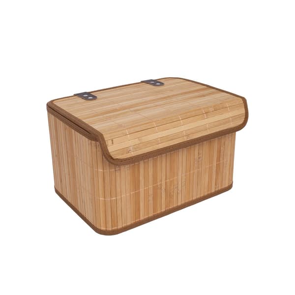 Kori 33x23x20 cm bambu kansi mukana