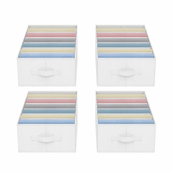 Garderobsorganisatör set, 42x30x17 cm, grå