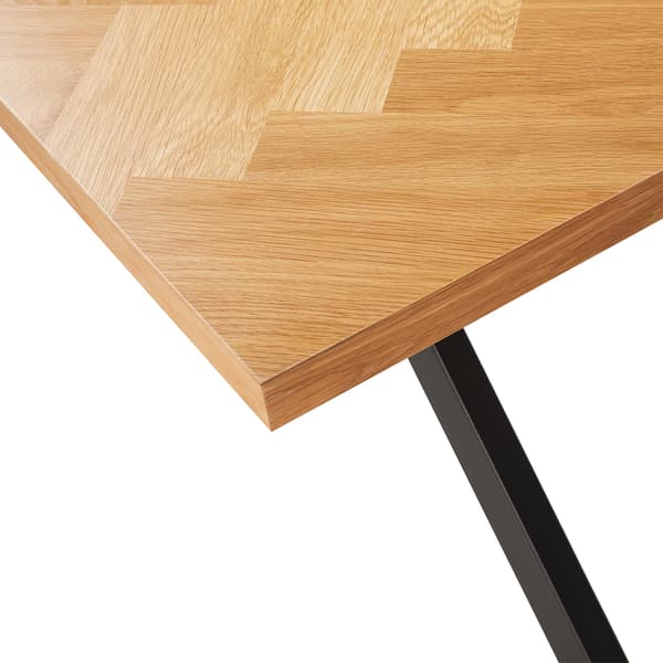 Matbord ROWAN 200x90x75 cm Ek