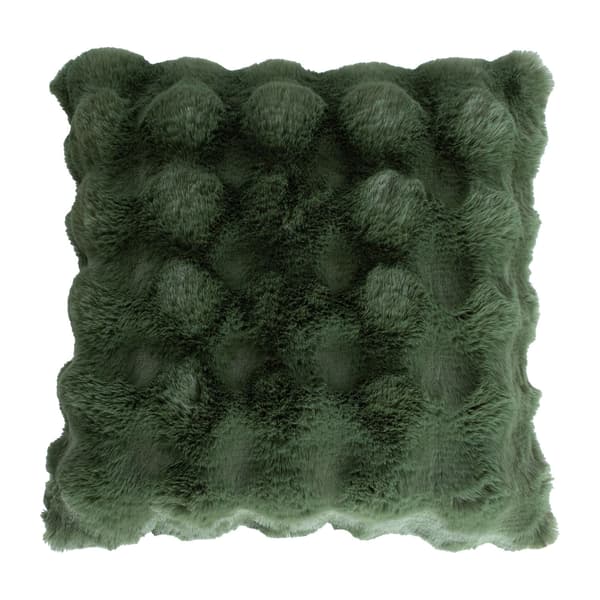 Pude 50x50 cm grøn, Bubble