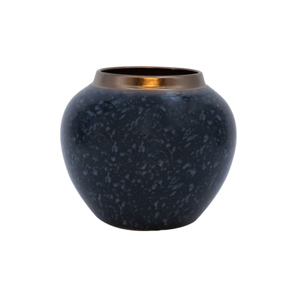 Vas 20x18 cm Svart, Titan Stone