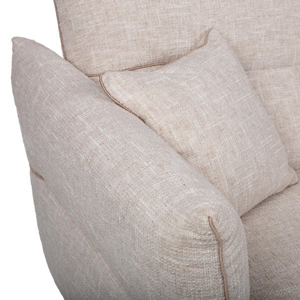 Soffa CALLA 220x100x92 cm vit tyg