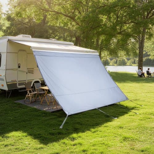 Markis Solskyddsskärm 200x280 cm UV50+ Polyester Mesh