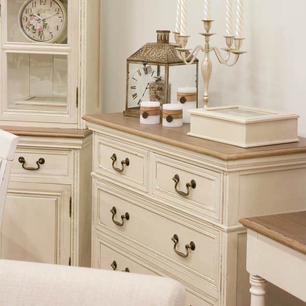 Sideboard SAMIRA 86,5x39x95 cm vit