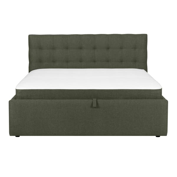Continental seng 176x221x110 cm grøn opbevaring