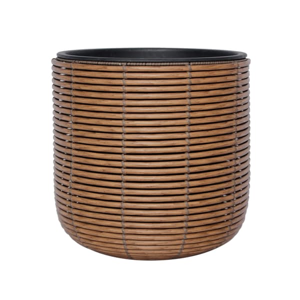 Planter 35x36 cm Brun Flätad Korg