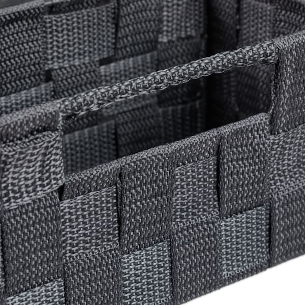 Förvaringskorg, 10x32x21 cm, Grå, Plast, Kodustaar