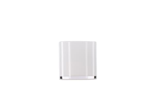 Lanterne Glora 10x10 cm Hvid Glas