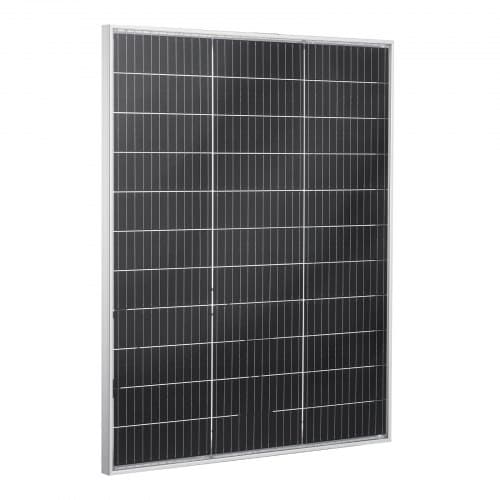 Solpanel, 2 st bifacial monokristallin, 81.5x66x3 cm