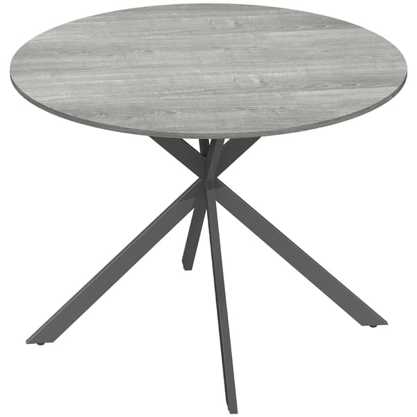 Matbord, 100x75 cm, Grå, Stål