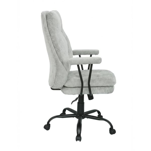Kontorstol ARLO 70x75x111-117 cm lys grå