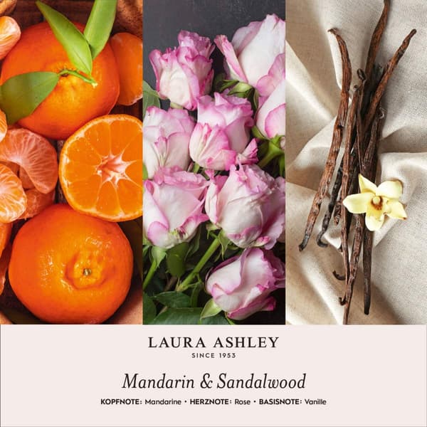 Duftende blomsterdiffuser, Laura Ashley, 9x11x16 cm, Rød, Kodustaar