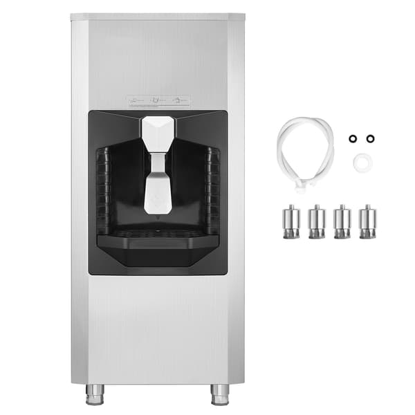 Isdispenser, 56,5x86,5x130 cm, Justerbar, Rustfrit stål
