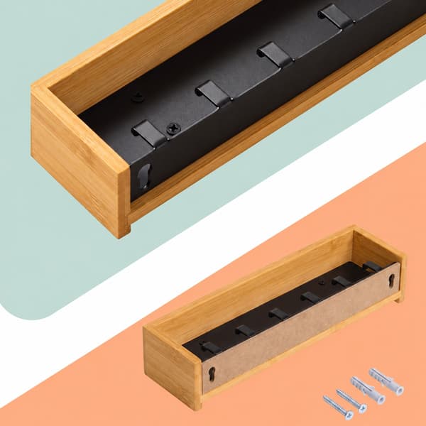 Avainnaulakko, 6 koukkua, bambu, Kodustaar