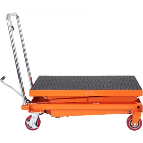 Hydrauliskt lyftbord, 90,5x51 cm, 150 cm lyfthöjd, stål