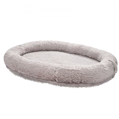 Hundeseng til mennesker, 176x122x24 cm, Grå, Memory Foam
