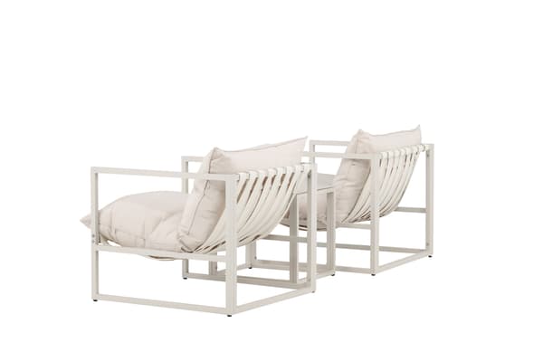 Oleskeluryhmä Messina Beige teräs