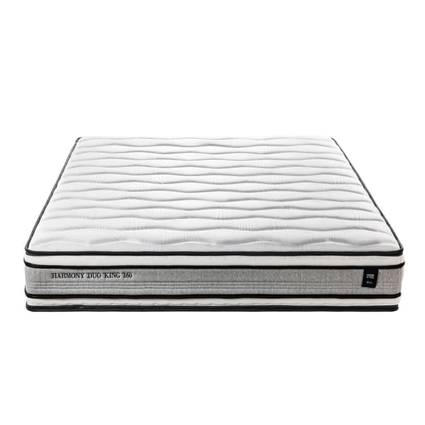 Springmadras Harmony Duo King 180x200x30 cm Vendbar