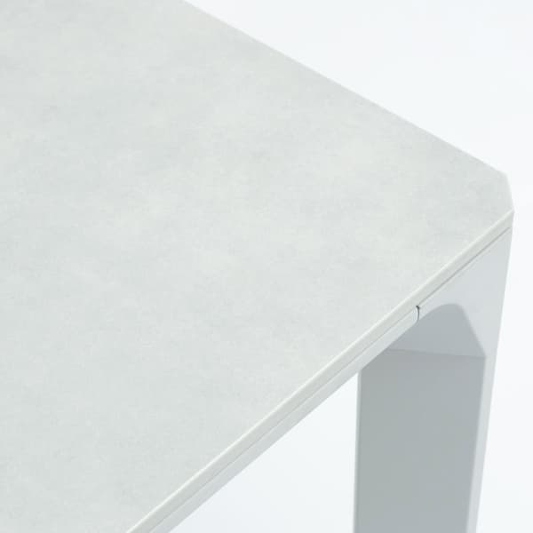 Bord MELROSE 180x90x75 cm Beige Stenbordplade