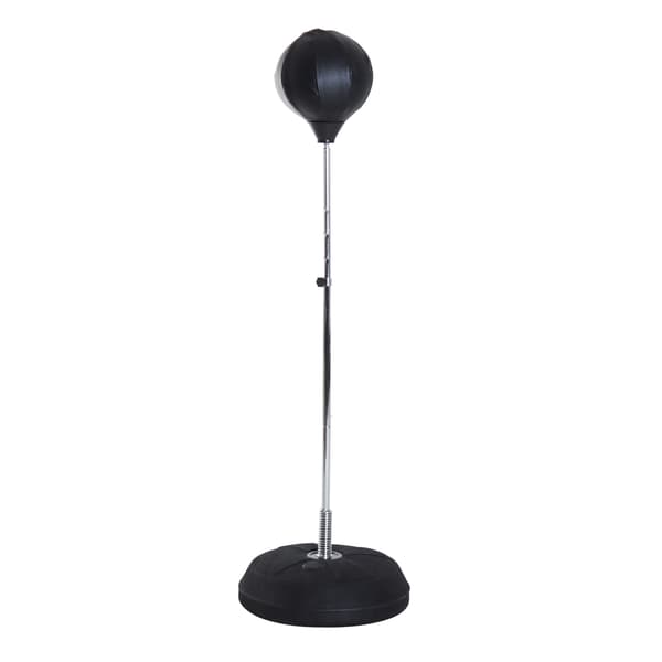Boksesæt, 43x43x126-144 cm, Sort, Justerbar